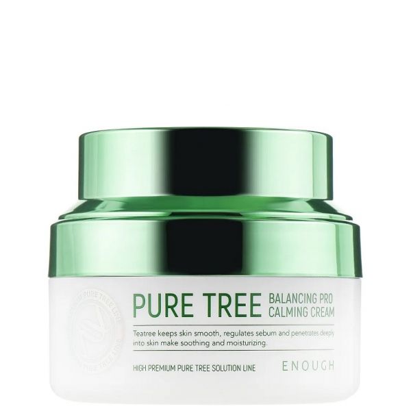 ENOUGH TEA TREE Mattifying Face Cream Pure Tree Balancing Pro Calming Cream 50 ml